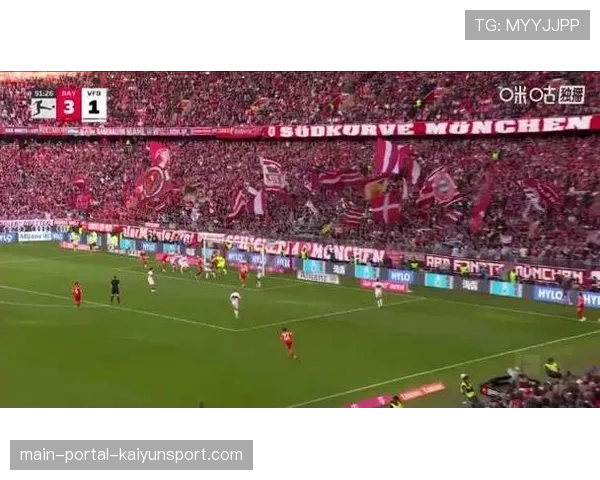 拜仁慕尼黑4-2斯图加特提前四轮卫冕德甲，创单赛季105球纪录